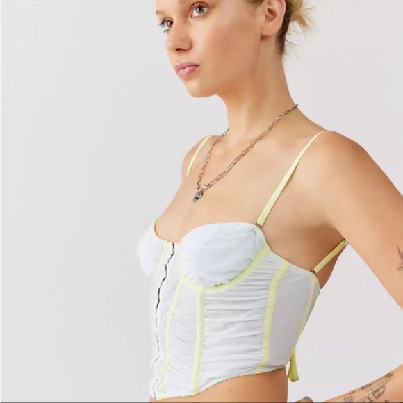 Out From Under Marie Ruched Modern Love Corset - Picture 5 of 5